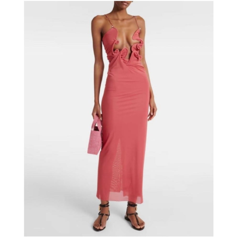 Christopher Esber Venus Dress in Cayenne